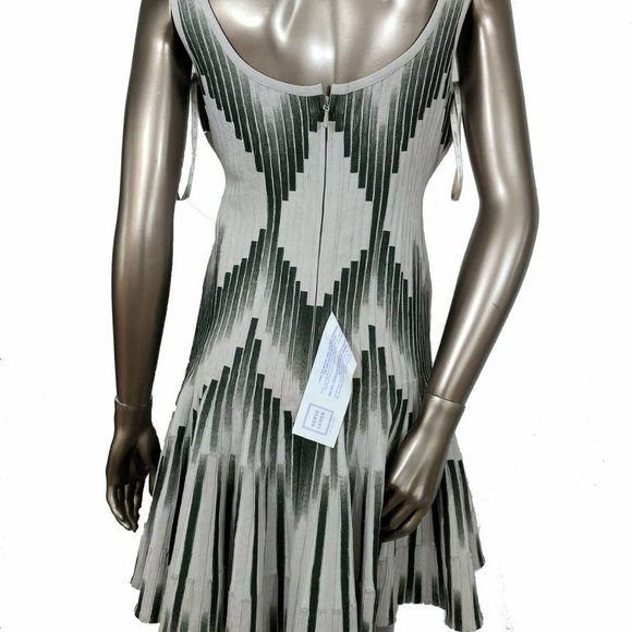 Herve Leger Peyton Ombre Kale Combo Sleeveless - Picture 4 of 5